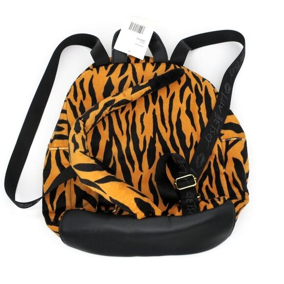 Betsey Johnson Spike Tiger Backpack Purse Kitsch Animal Print Bag New with Tag - Picture 3 of 3